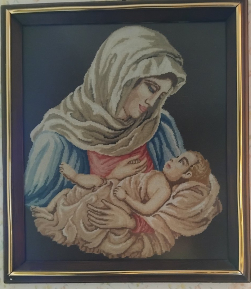 Cross-stitch Maychina usmivka